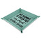 Aunt Quotes and Sayings 9" x 9" Teal Leatherette Snap Up Tray - MAIN