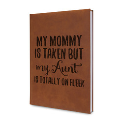 Aunt Quotes and Sayings Leatherette Journal - Single Sided