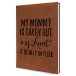 Aunt Quotes and Sayings Leatherette Journal - Large - Single Sided