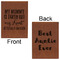 Aunt Quotes and Sayings Leatherette Sketchbooks - Large - Double Sided - Front & Back View