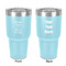 Baby Quotes 30 oz Stainless Steel Ringneck Tumbler - Teal - Double Sided - Front & Back