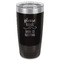 Baby Quotes Black Polar Camel Tumbler - 20oz - Front