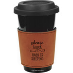 Baby Quotes Leatherette Cup Sleeve - Double Sided