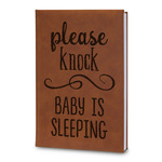 Baby Quotes Leatherette Journal - Large - Double Sided