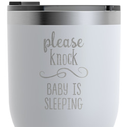 Baby Quotes RTIC Tumbler - White - Engraved Front