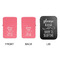 Baby Quotes Windproof Lighters - Pink, Double Sided, w Lid - APPROVAL