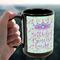 Birthday Princess 15oz. Black Mug - LIFESTYLE