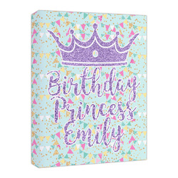 Birthday Princess Canvas Print - 16x20 (Personalized)