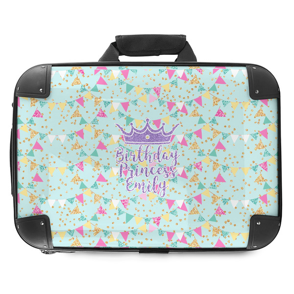 Custom Birthday Princess Hard Shell Briefcase - 18" (Personalized)