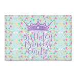 Birthday Princess 2' x 3' Indoor Area Rug (Personalized)