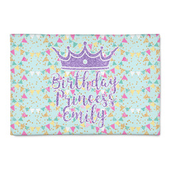 Birthday Princess 2' x 3' Patio Rug (Personalized)