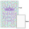 Birthday Princess 20x30 - Matte Poster - Front & Back