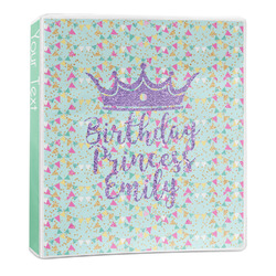 Birthday Princess 3-Ring Binder - 1 inch (Personalized)