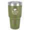 Birthday Princess 30 oz Stainless Steel Ringneck Tumbler - Olive - Front