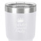 Birthday Princess 30 oz Stainless Steel Ringneck Tumbler - White - Close Up