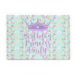 Birthday Princess 4' x 6' Patio Rug (Personalized)