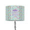 Birthday Princess 8" Drum Lampshade - ON STAND (Fabric)