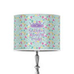 Birthday Princess 8" Drum Lamp Shade - Poly-film (Personalized)