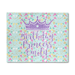 Birthday Princess 8' x 10' Indoor Area Rug (Personalized)