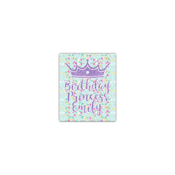 Custom Birthday Princess Canvas Print - 8x10 (Personalized)