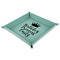 Birthday Princess 9" x 9" Teal Leatherette Snap Up Tray - MAIN