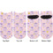 Birthday Princess Adult Ankle Socks - Double Pair - Front and Back - Apvl