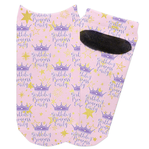 Custom Birthday Princess Adult Ankle Socks (Personalized)