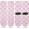 Birthday Princess Adult Crew Socks - Double Pair - Front and Back - Apvl