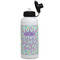 Birthday Princess Aluminum Water Bottle - White Front