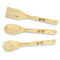 Birthday Princess Bamboo Cooking Utensils Set - Single Sided - FRONT