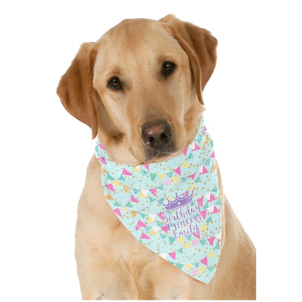 Custom Birthday Princess Dog Bandana Scarf w/ Name or Text