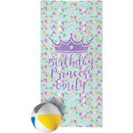 Birthday Princess Beach Towel (Personalized)