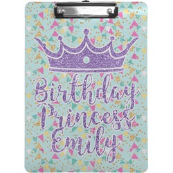 Birthday Princess Clipboard (Letter Size) (Personalized)