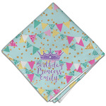 Birthday Princess Cloth Dinner Napkin - Single w/ Name or Text