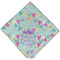 Birthday Princess Cloth Napkins - Personalized Dinner (Folded Four Corners)