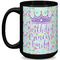 Birthday Princess Coffee Mug - 15 oz - Black Full