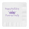 Birthday Princess Embossed Decorative Napkins (Personalized)