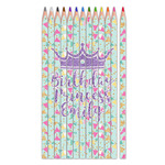 Birthday Princess Colored Pencils (Personalized)