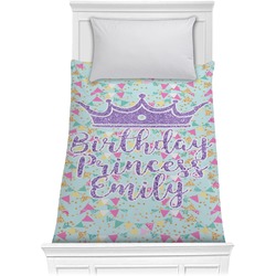 Birthday Princess Comforter - Twin (Personalized)