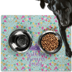 Birthday Princess Dog Food Mat - Large w/ Name or Text