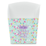 Birthday Princess French Fry Favor Boxes (Personalized)