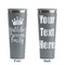 Birthday Princess Grey RTIC Everyday Tumbler - 28 oz. - Front and Back