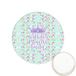 Birthday Princess Printed Cookie Topper - 1.25" (Personalized)