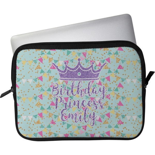 Custom Birthday Princess Laptop Sleeve / Case - 13" (Personalized)