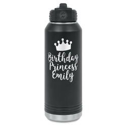 Birthday Princess Water Bottles - Laser Engraved (Personalized)