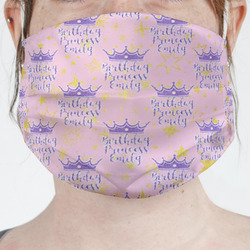 Birthday Princess Face Mask Cover (Personalized)