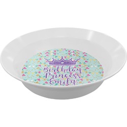 Birthday Princess Melamine Bowl (Personalized)