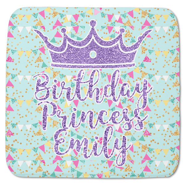 Custom Birthday Princess Memory Foam Bath Mat - 48"x48" (Personalized)