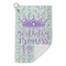 Birthday Princess Microfiber Golf Towels Small - FRONT FOLDED