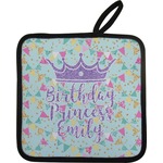 Birthday Princess Pot Holder w/ Name or Text